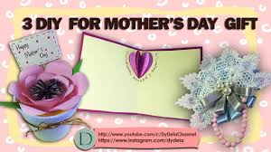 Salah satu kesempatan untuk menyampaikannya ialah pada hari ulang tahun ibu anda. 3 Diy Membuat Hadiah Untuk Hari Ibu 3 Diy Mother S Day Gifts Youtube