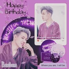 Bambam Birthday Wishes Got7 Birthday Wishes Got7 Birthdays Bambam