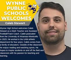 Wynne High School welcomes Caleb Stewart!