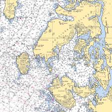 Alaska Edna Bay Davidson Inlet Warren Island Heceta Island Kosciusko Island Nautical Chart Decor
