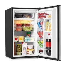 I came to work on monday to find that my mini fridge (frigidaire frc25b2gb, purchased < 2yrs ago) isn't working. Galanz 3 5 Cu Ft Single Door Mini Fridge Gl35bk Black Walmart Com Walmart Com
