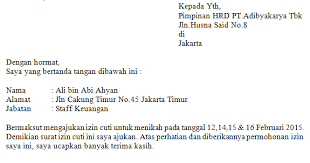Contoh surat izin tidak kerja alasan sakit. 25 Contoh Surat Izin Tidak Masuk Kerja Berbagai Alasan Contoh Surat