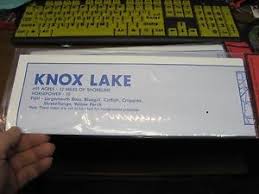 Details About Ohio Topo Fishing Boating Map Chart Guide Knox Lake