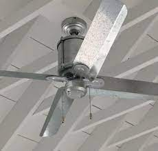 We like having a ceiling fan however we do not find them attractive. Hugedomains Com Industrial Ceiling Fan Ceiling Fan Galvanized Ceiling