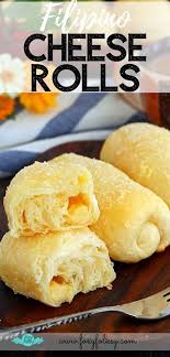 Super Soft And Fluffy Filipino Cheese Rolls Foxy Folksy Recipe In 2020 Cheese Roll Recipe Bakery Recipes Soft Cheese