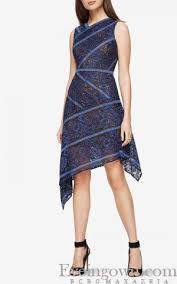 2017 Asymmetric Mary Ann Floral Lace Bcbg Cocktail Dress Bcbg Cocktail Dress Evening Gowns Elegant Cocktail Evening Dresses