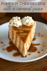Pumpkin Cheesecake With Caramel Sauce The Recipe Critic Pumpkin Cheesecake Recipes Cheesecake Recipes Pumpkin Cheesecake