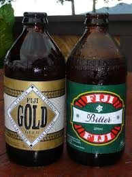 Fiji S Only Attempts At Beer They Actually Have Bitters It S Close Enough The Green One Is Local And Guests Most Popular But The Dark Beer Beer Label Beer