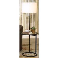 Space Saver Glass Tray Table Floor Lamp M4067 Lamps Plus Floor Lamp Floor Lamp Table Lamp