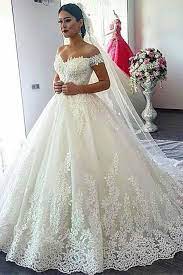 Beautiful Wedding Dresses Custom Made Wedding Dresses Wedding Dresses With Appliques Ball Gow Fancy Wedding Dresses Wedding Dress Train Online Wedding Dress