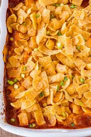Cheesy Crunchy Frito Pie With Ground Beef Ranch Style Beans Cheese And Enchilada Sauce Baked With Crispy Fritos Frito Pie Recipes Ground Beef Recipes Mexican