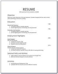 If you would like to get a simple cv format in. Simple Resume Sample Free Examples Basic Recommendation Letter Hudsonradc