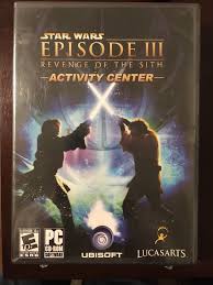 Star Wars Episode 3 Revenge Of The Sith Pc Episode Iii Revenge Of The Sith Activity Center Star Wars Episodes Star Wars Video Games Star Wars Episode Ii
