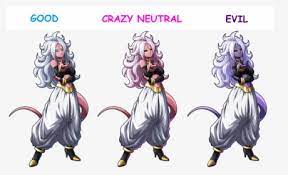 This subreddit is for both the japanese and global version. Android 21 Forms By Frostthehobidon Dragon Ball Fighterz Majin Buu Hd Png Download Kindpng