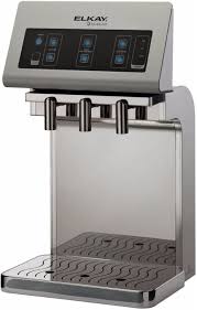 Manual coffee brewing button with. Elkay Dsfb1uvk Fontemagna Bridge Countertop Build Com Countertop Water Dispenser Water Dispenser Elkay