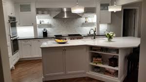 Kitchen island designed to sit at a 45 degree angle to walls #cabinets #islands #kitchen. Western Springs Kitchen Remodel Normandy Remodeling