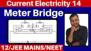 Current Electricity 14 Meter Bridge All Concepts With Previous Year Iit Problems Jee Neet Youtube