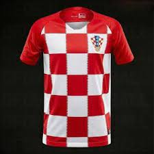 2018 Croatia World Cup Home Jersey L419 World Cup Jerseys Mens World Cup Soccer Jersey