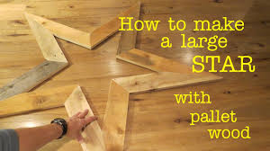 Suitable for any level of woodworker. How To Make A Star From Pallet Wood Youtube