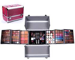 Download Amazon Com Phantomsky 200 Colors Professional Aluminum Case Makeup Palette Cosmetic Contouring Kit Set Combination With Eyeshadow Concealer Blush Lip Gloss And Pressed Powder 1 Beauty Personal Care