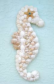 Pin Von Dor Auf World Blue Basteln Mit Muscheln Seepferdchen Bastelarbeiten