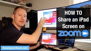 How To Share An Ipad Or Iphone Screen On Zoom Youtube