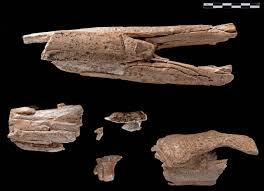 It was carved out of mammoth ivory using a flint knife. The Lion Man From Ulm