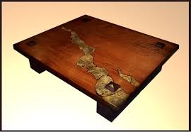 Maybe you would like to learn more about one of these? Hand Made Redwood Table With Stone Inlay By Hamari Design Custommade Com
