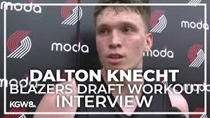 NBA Draft workouts: Dalton Knecht, full interview after workout with  Portland Trail Blazers