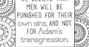 Each page has a scripture quote and reference. Articles Of Faith 13 Articles Of Faith Faith