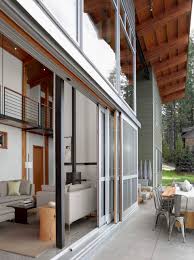 Sliding doors are the type of doors which open horizontally by sliding. Three Panel Sliding Door Houzz
