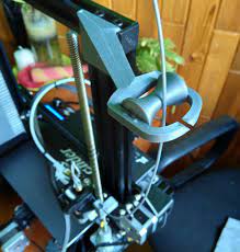 Filament Guide With Roller Ender 3 By Tomaskom Cz Thingiverse 3d Printing Diy 3d Printer Designs 3d Printing