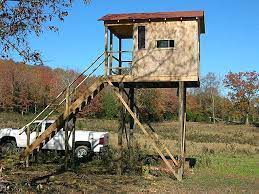 Building one epic deer blind; Pin On The Hunt