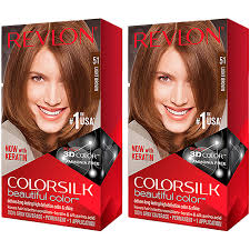 It's a bold color choice and often comes packed with dimension. Buy Colorsilk 3d Hair Color Hair Dye 51 Light Brown Bundle Of 2 Online In Singapore Ishopchangi