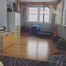 Here It Is Nutritiousmovement And Yes I Cleaned Our Furniturefree Playroom Before I Took This Photo Monkey Bars Were A Family Playroom Tiny Cabin Furniture
