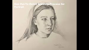 Han Dai-Yu Detail Drawing Process for Portrait
