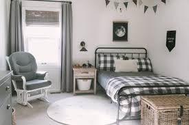 Boys' rooms bedrooms design 101 teen bedrooms room designs california cool an unfinished wood accent wall is the perfect backdrop for bright wall art in this teen bedroom, including a california flag and a graphic sunset over water. Toddler Boy Room Makeover Katie Lamb