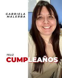 🎉 ¡Muy feliz cumpleaños a nuestra administrativa Gabriela Malerba! 🎉 #BVI  #BomberosdeItuzaingó #cumpleaños
