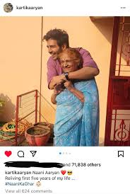 Kartik Aaryan posted wholesome pics from his nanis home. Looks cute. :  rBollyBlindsNGossip