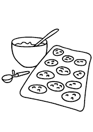 They come in many different shapes and sizes. Coloring Page Baking Cookies Coloring Picture Baking Cookies Free Coloring Sheets To Print And Dow Coloring Pages No Bake Cookies Big Chocolate Chip Cookies