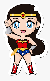 Wonder Woman Chibi Download Superman Wonder Woman Cartoon Hd Png Download Transparent Png Image Pngitem