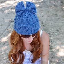 Knit a cute seed stitch bow to embellish a project, or to wear as a hair accessory. Bow Hat Knitting Pattern Craftgawker