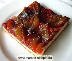 Zwetschgenschnitten Mit Quarkolteig Mamas Rezepte Mit Bild Und Kalorienangaben Rezepte Kochen Und Backen Kuchen Und Torten