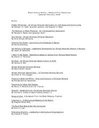 Black History Liturgy Samples by Metropolitan Community Churches