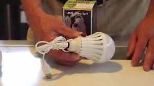 Spoton Solar Usb Rechargeable Led Light Bulb Youtube