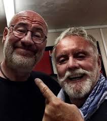 Like this pic of Fish and Roger Taylor.