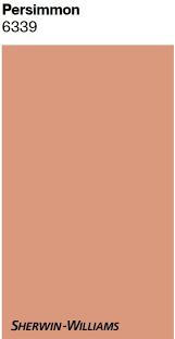 Sherwin Williams Persimmon 2025 Color