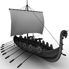 3d Viking Ship Boats Model Viking Ship Norwegian Vikings Vikings