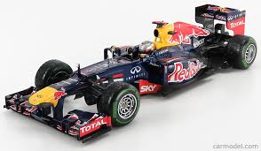 The situation in the other half of the red bull garage is quite plain to read. Minichamps 110120101 Scale 1 18 Red Bull F1 Rb8 Red Bull N 1 Sebastian Vettel Brazil Gp 2012 World Champion Blue Red Yellow