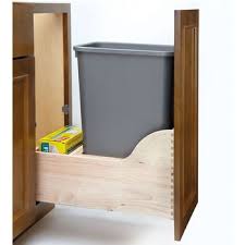 They are definitely high quality & 20 years after the original owner redid the kitchen they are still like silk. Rev A Shelf Single Bin Waste Container With Blum S Tandem Heavy Duty Slides With Blumotion Soft Close Kitchensou Rev A Shelf Trash Can Cabinet Cabinet Slides